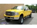 2006 Screaming Yellow Ford F250 Super Duty Amarillo Special Edition Crew Cab 4x4 #13531314