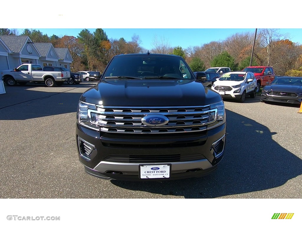 2019 Expedition Limited Max 4x4 - Agate Black Metallic / Ebony photo #7