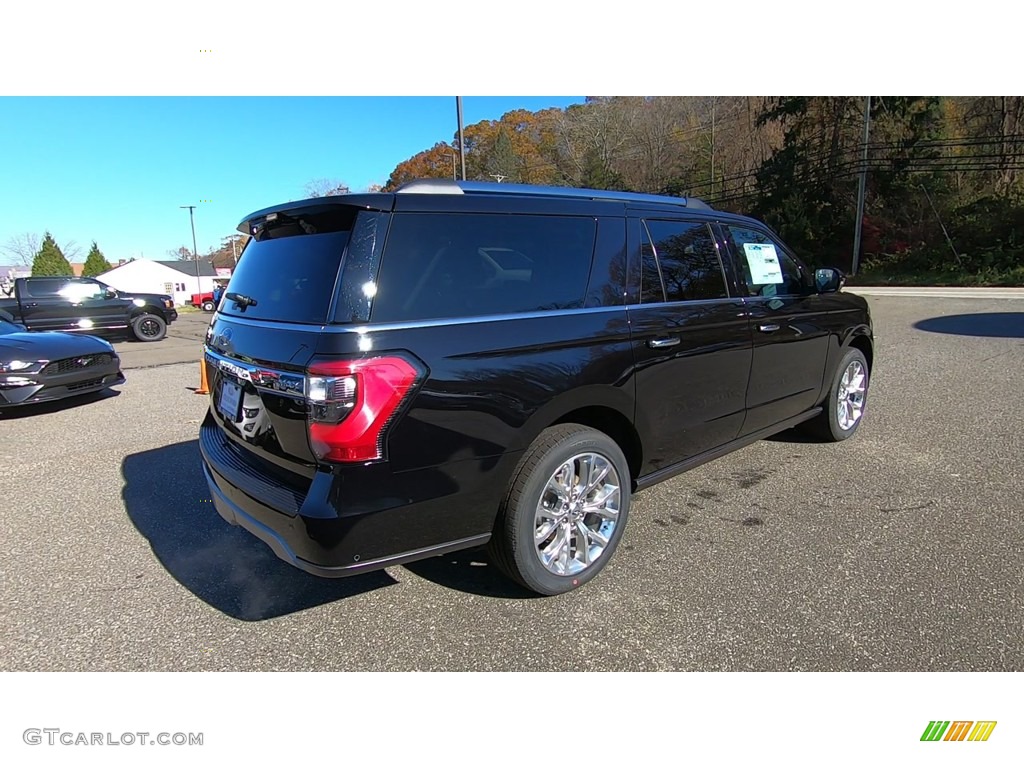 2019 Expedition Limited Max 4x4 - Agate Black Metallic / Ebony photo #23