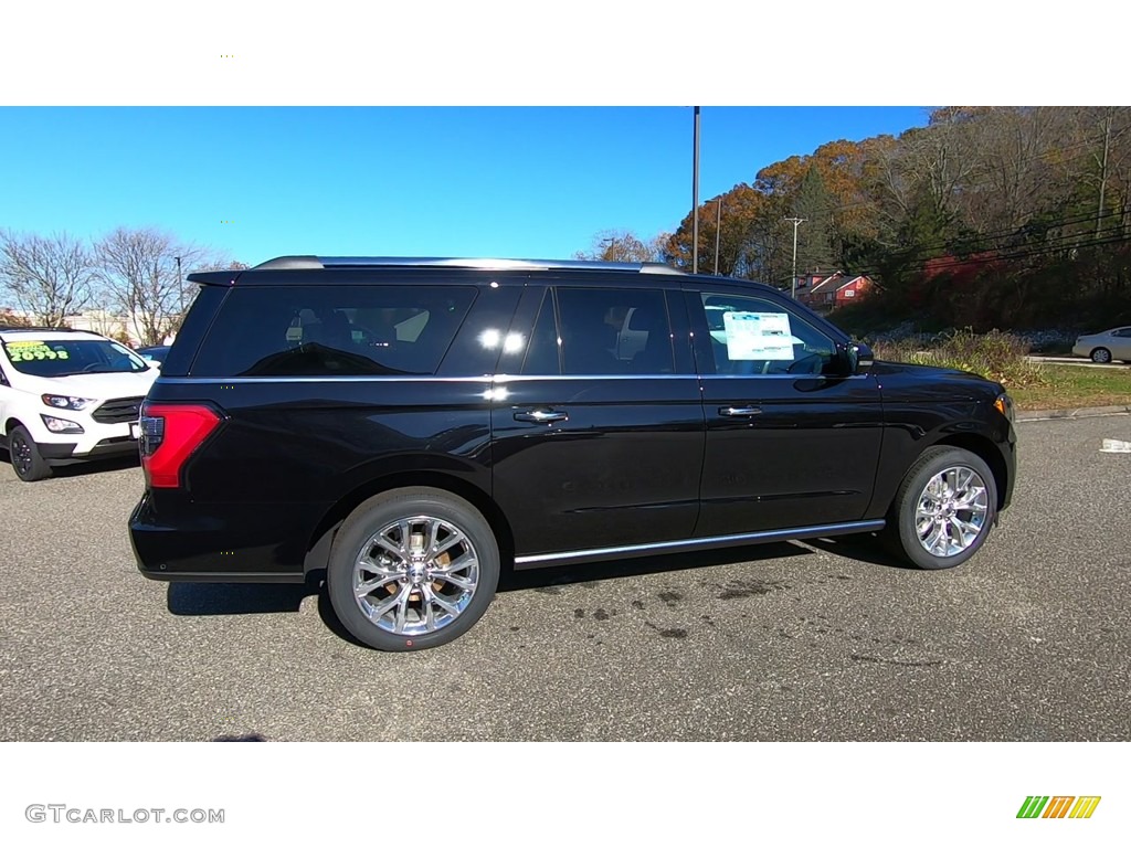 2019 Expedition Limited Max 4x4 - Agate Black Metallic / Ebony photo #24