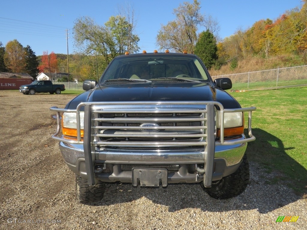 1999 F250 Super Duty Lariat Extended Cab 4x4 - Black / Medium Graphite photo #4