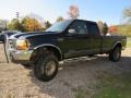 1999 Black Ford F250 Super Duty Lariat Extended Cab 4x4  photo #6