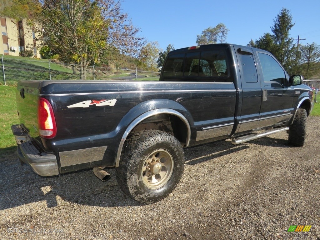 1999 F250 Super Duty Lariat Extended Cab 4x4 - Black / Medium Graphite photo #13