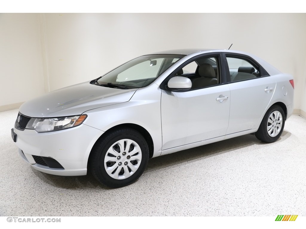 2010 Forte LX - Bright Silver / Stone photo #3