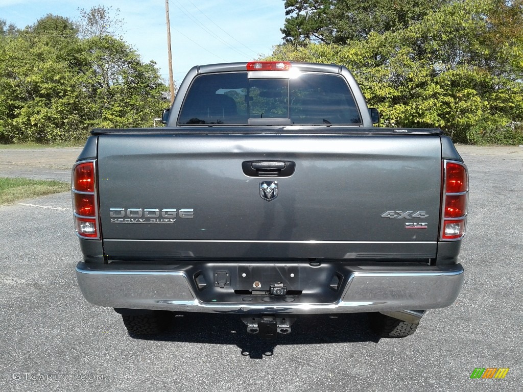 2004 Ram 2500 SLT Quad Cab 4x4 - Graphite Metallic / Dark Slate Gray photo #7