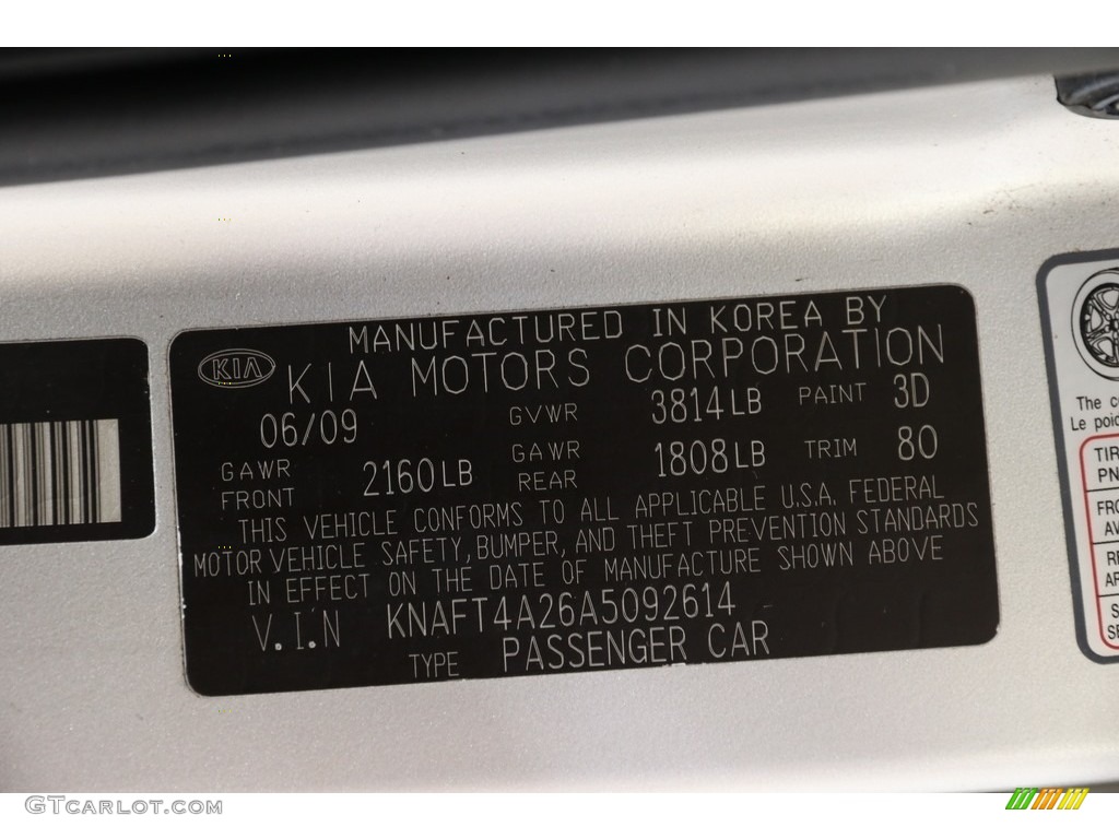 2010 Forte LX - Bright Silver / Stone photo #20