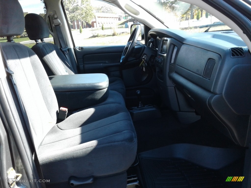 2004 Ram 2500 SLT Quad Cab 4x4 - Graphite Metallic / Dark Slate Gray photo #19