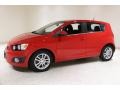 2012 Victory Red Chevrolet Sonic LT Hatch  photo #3