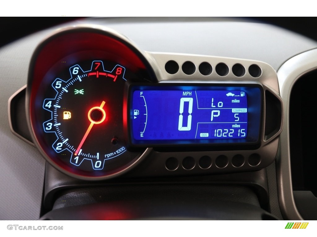 2012 Sonic LT Hatch - Victory Red / Jet Black/Dark Titanium photo #8