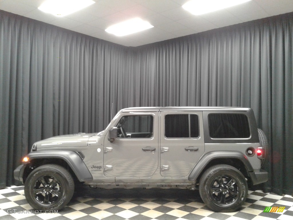 2020 Wrangler Unlimited Sport 4x4 - Sting-Gray / Black photo #1