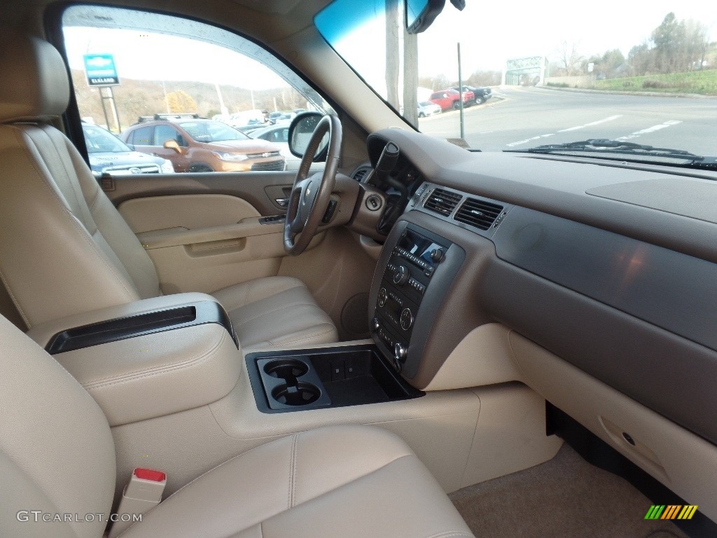 2013 Suburban LT 4x4 - Crystal Red Tintcoat / Light Cashmere/Dark Cashmere photo #13