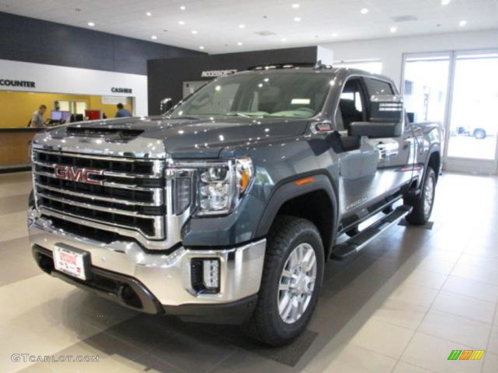 2020 Sierra 2500HD SLT Crew Cab 4WD - Dark Sky Metallic / Jet Black photo #1