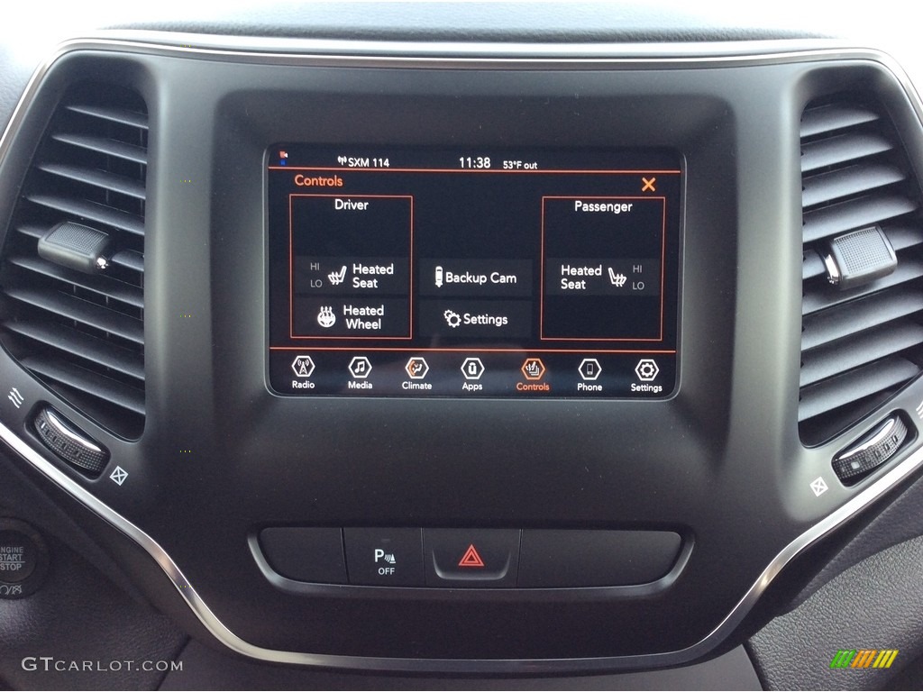 2020 Jeep Cherokee Latitude Plus 4x4 Controls Photo #135916364