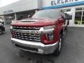 2020 Cajun Red Tintcoat Chevrolet Silverado 2500HD LTZ Crew Cab 4x4  photo #3