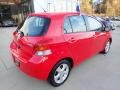 2009 Absolutely Red Toyota Yaris 5 Door Liftback  photo #2