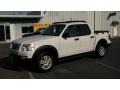 2008 White Suede Ford Explorer Sport Trac XLT  photo #1