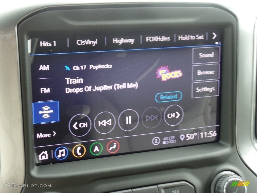 2020 Chevrolet Silverado 2500HD LTZ Crew Cab 4x4 Controls Photo #135917285