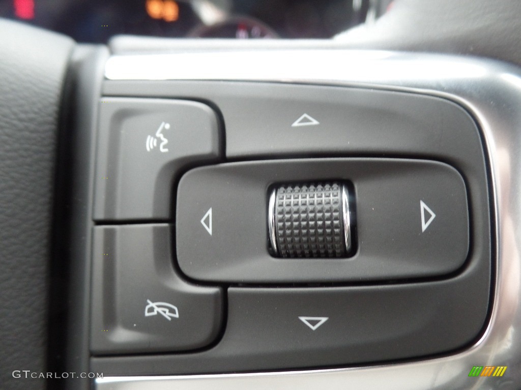 2020 Chevrolet Blazer RS AWD Jet Black Steering Wheel Photo #135918521