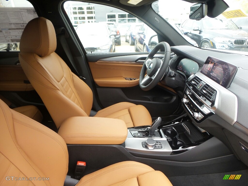 Cognac Interior 2020 BMW X3 xDrive30i Photo #135920060