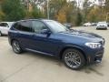 Phytonic Blue Metallic 2020 BMW X3 xDrive30i Exterior