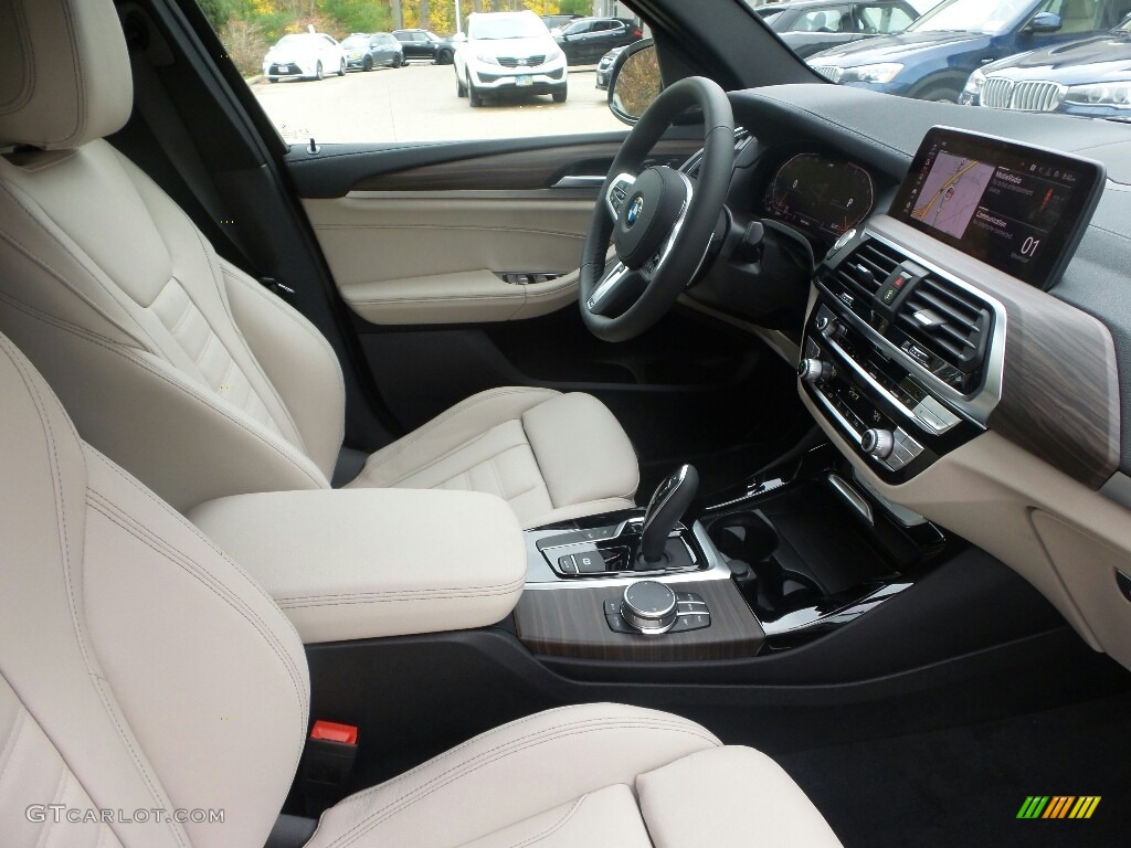 Oyster Interior 2020 BMW X3 xDrive30i Photo #135920180