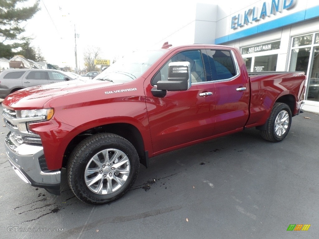 2020 Silverado 1500 LTZ Double Cab 4x4 - Cajun Red Tintcoat / Jet Black photo #4