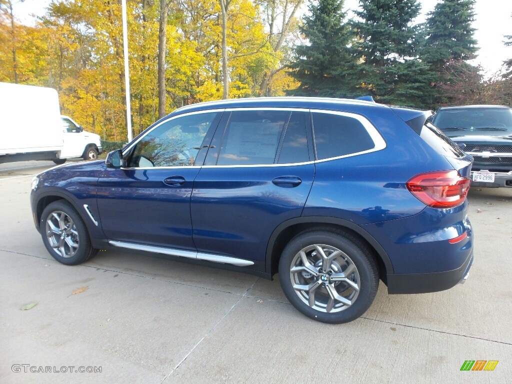 Phytonic Blue Metallic 2020 BMW X3 xDrive30i Exterior Photo #135920651