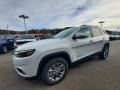 2020 Bright White Jeep Cherokee Latitude Plus 4x4  photo #1