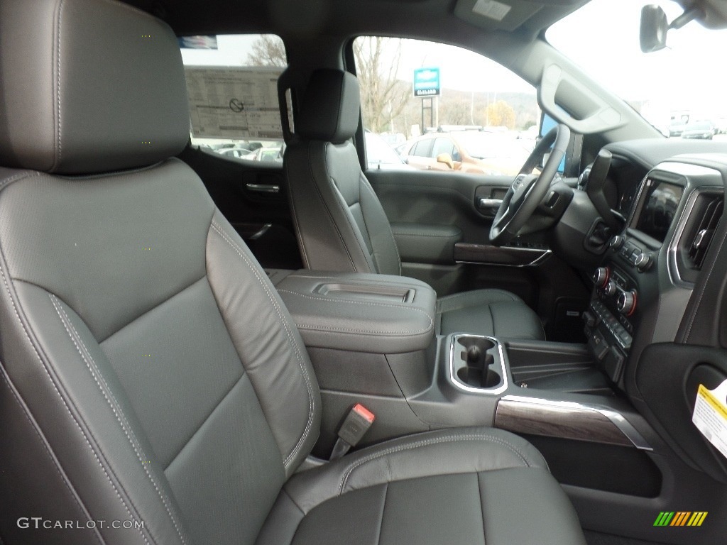 Jet Black Interior 2020 Chevrolet Silverado 1500 LTZ Double Cab 4x4 Photo #135920747
