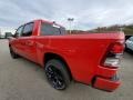 2020 Flame Red Ram 1500 Big Horn Night Edition Crew Cab 4x4  photo #3