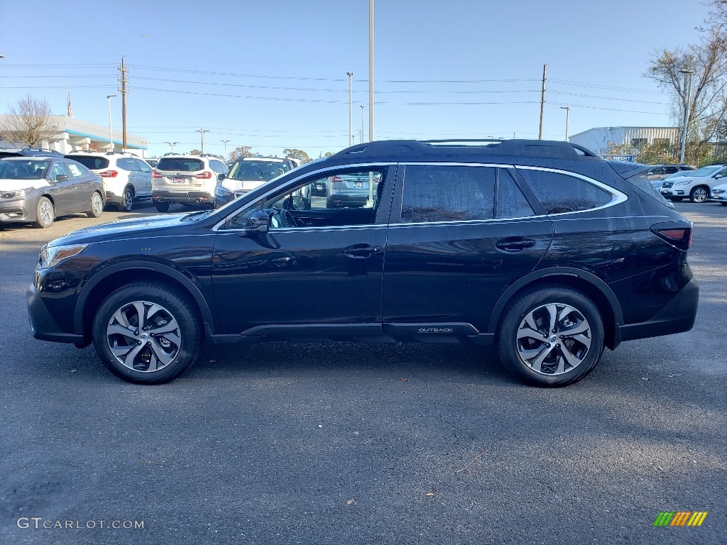 Crystal Black Silica 2020 Subaru Outback 2.5i Limited Exterior Photo #135923501