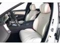 Porcelain/Black 2020 Mercedes-Benz S 63 AMG 4Matic Sedan Interior Color