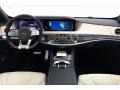 Porcelain/Black 2020 Mercedes-Benz S 63 AMG 4Matic Sedan Dashboard