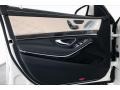 Porcelain/Black 2020 Mercedes-Benz S 63 AMG 4Matic Sedan Door Panel