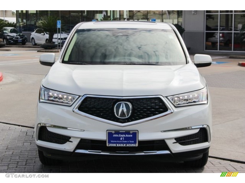 2017 MDX  - White Diamond Pearl / Parchment photo #3