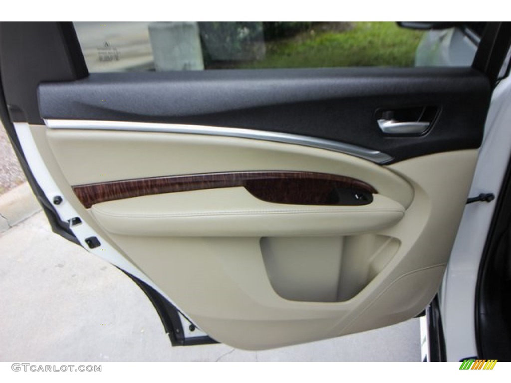 2017 MDX  - White Diamond Pearl / Parchment photo #21