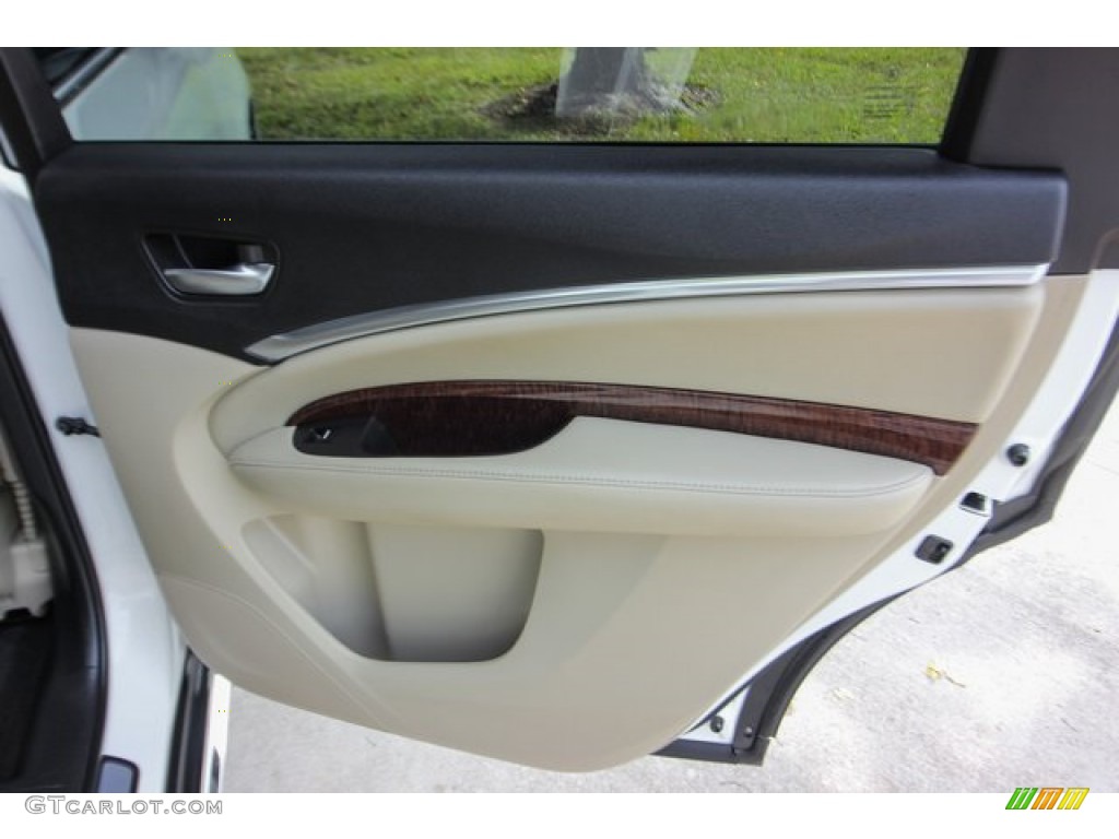 2017 MDX  - White Diamond Pearl / Parchment photo #25