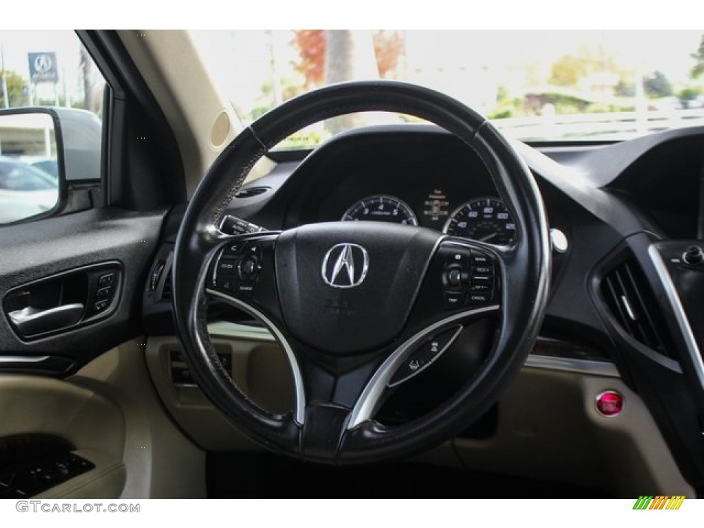 2017 MDX  - White Diamond Pearl / Parchment photo #34