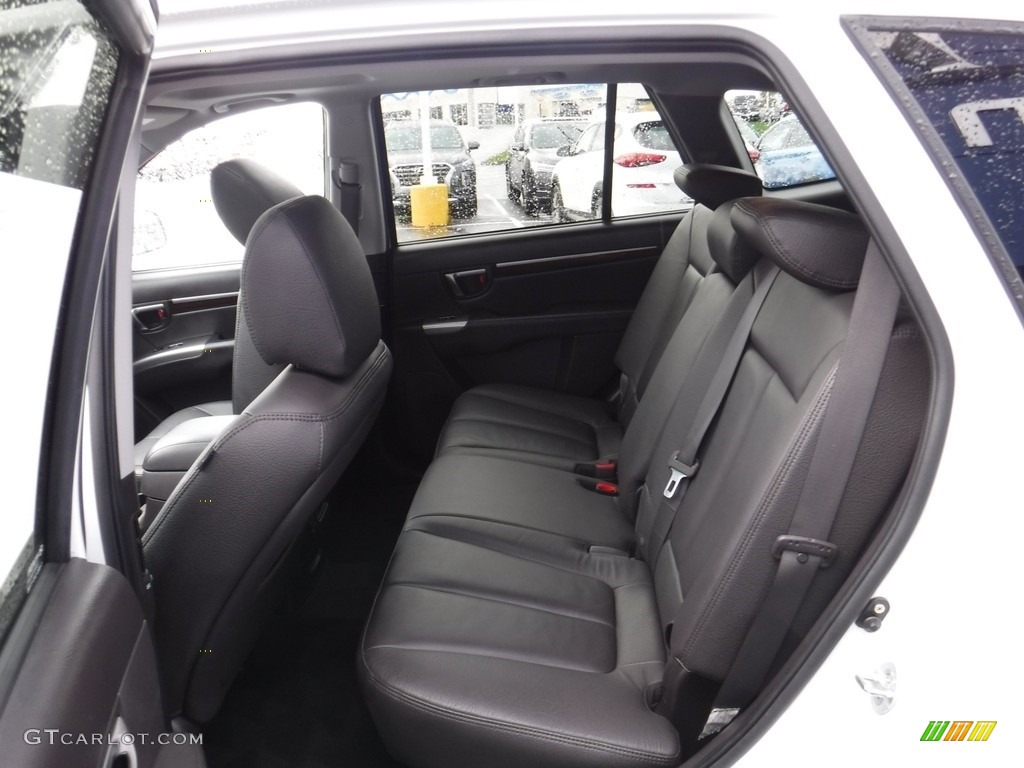 2010 Santa Fe Limited 4WD - Pearl White / Cocoa Black photo #24