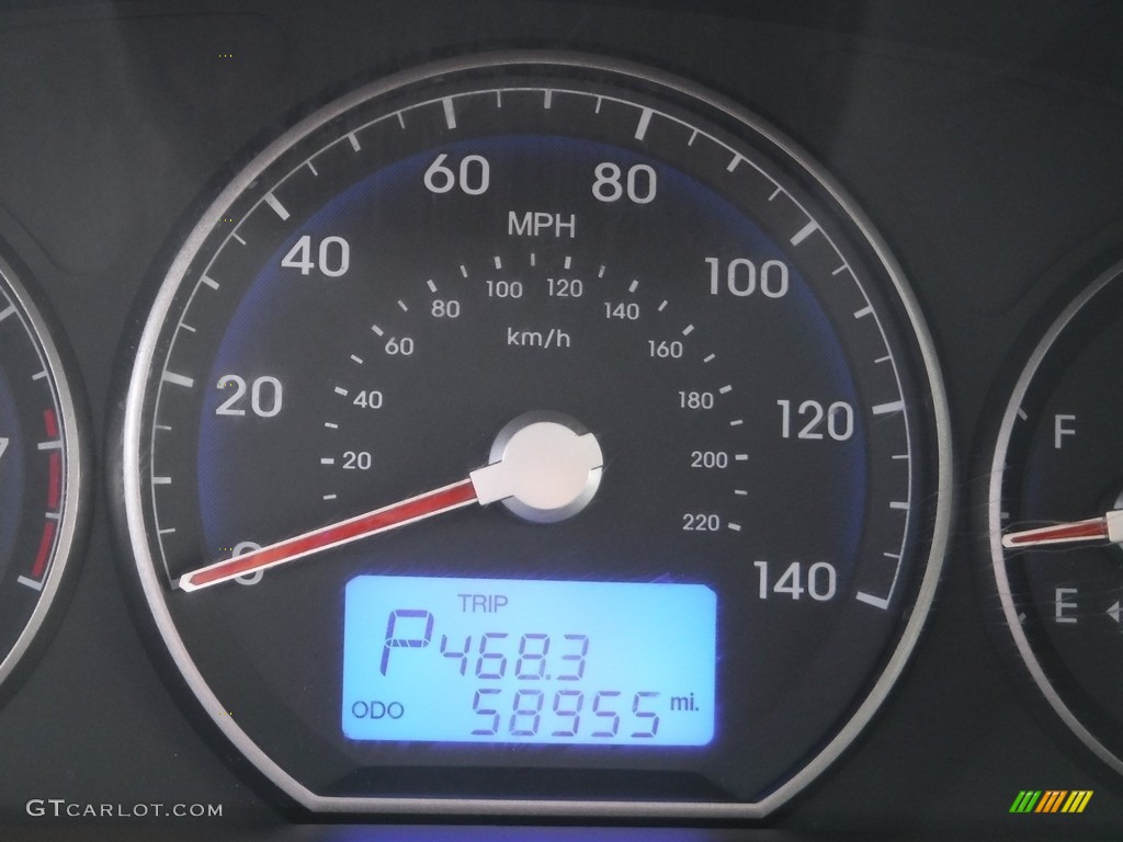 2010 Santa Fe Limited 4WD - Pearl White / Cocoa Black photo #27
