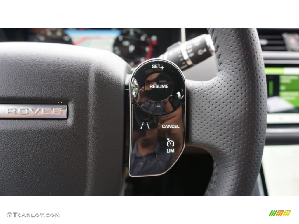 2020 Land Rover Range Rover Sport HSE Ebony/Ebony Steering Wheel Photo #135927013