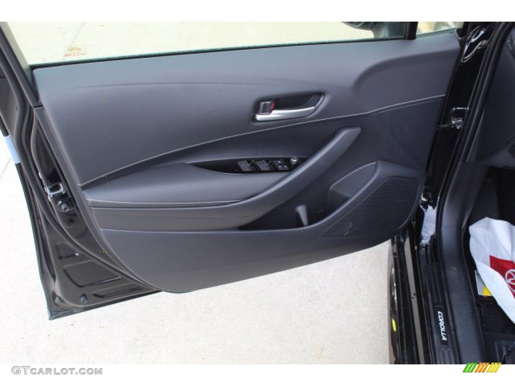 2020 Toyota Corolla Hatchback SE Black Door Panel Photo #135927100