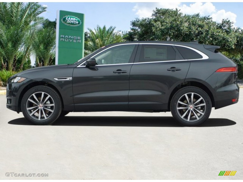 Carpathian Gray Metallic 2020 Jaguar F-PACE 25t Prestige Exterior Photo #135927157