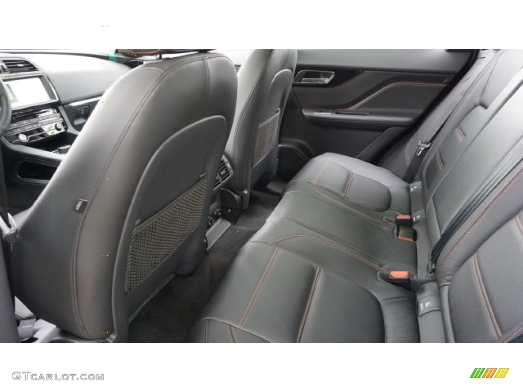 Ebony Interior 2020 Jaguar F-PACE 25t Prestige Photo #135927745