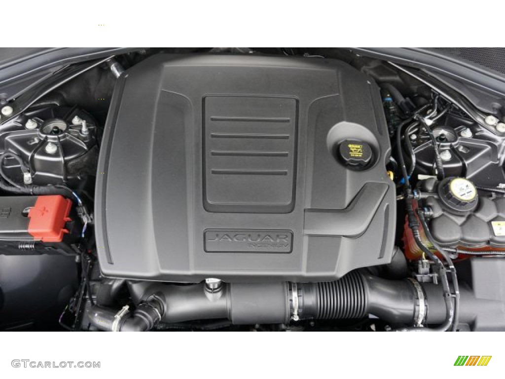 2020 Jaguar F-PACE 25t Prestige Engine Photos