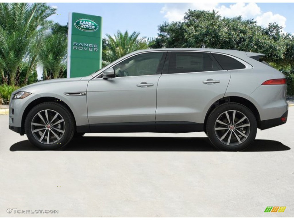 2020 F-PACE 25t Prestige - Indus Silver Metallic / Ebony photo #2