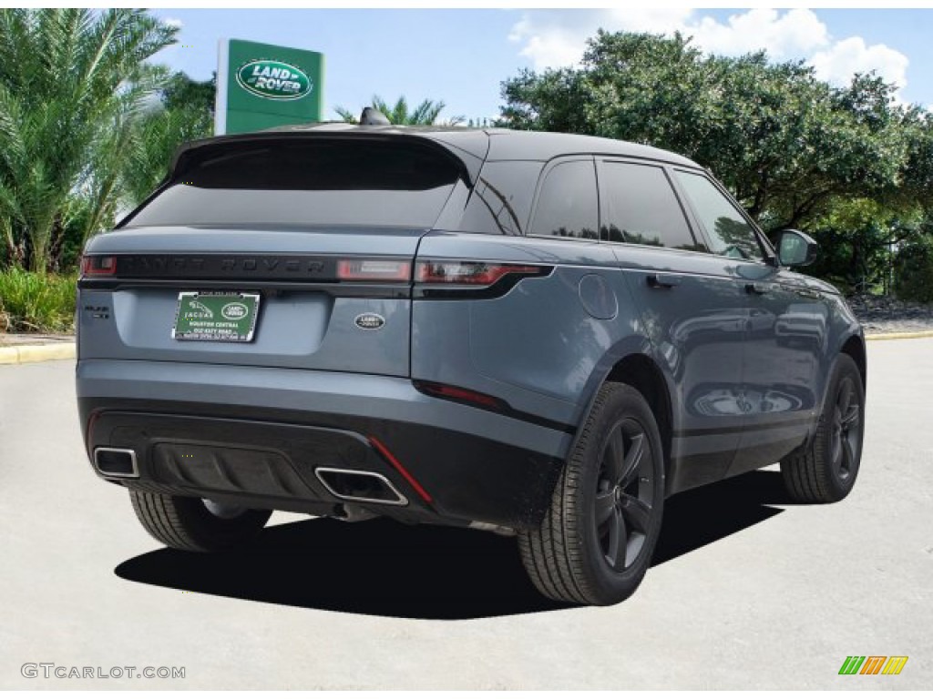 2020 Range Rover Velar R-Dynamic S - Byron Blue Metallic / Ebony/Ebony photo #4