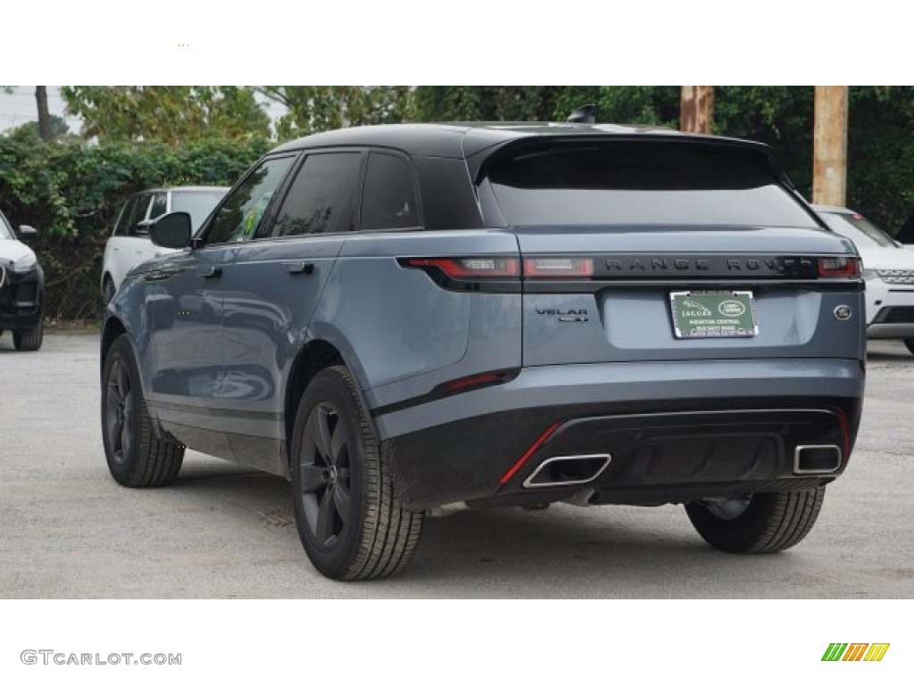 2020 Range Rover Velar R-Dynamic S - Byron Blue Metallic / Ebony/Ebony photo #6