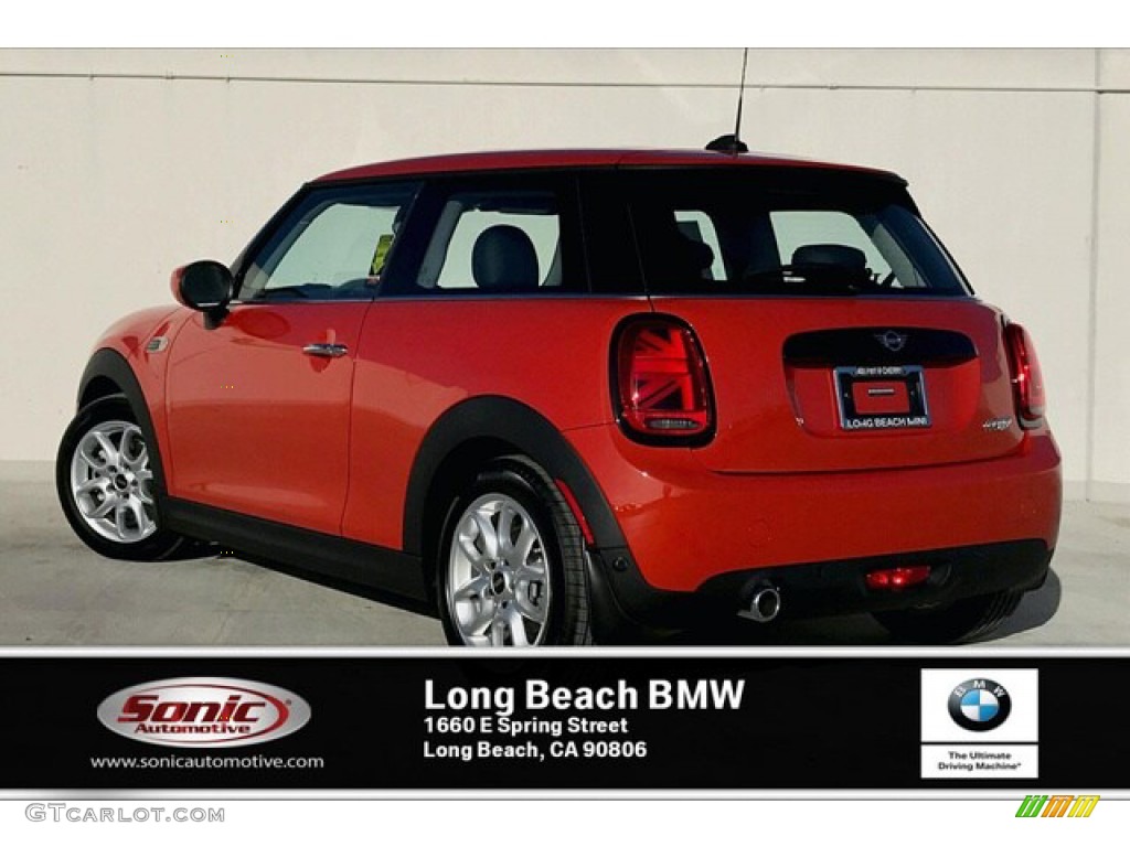 2020 Hardtop Cooper 2 Door - Solaris Orange Metallic / Carbon Black photo #2