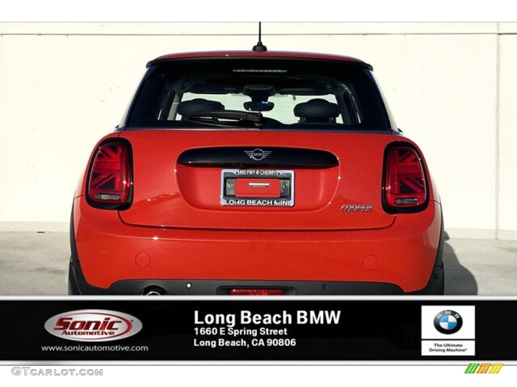 2020 Hardtop Cooper 2 Door - Solaris Orange Metallic / Carbon Black photo #3